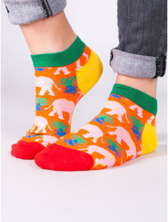 Yoclub Členkové vtipné bavlnené ponožky Vzory Farby SKS-0086U-A300 Viacfarebné