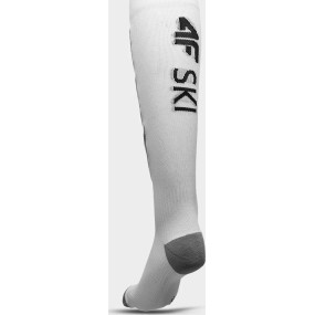 Dámske lyžiarske ponožky 4F AW22UFSOF034 biele