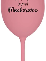 I AM MAGICONAL. Magnificent - ružový pohár na víno 350 ml