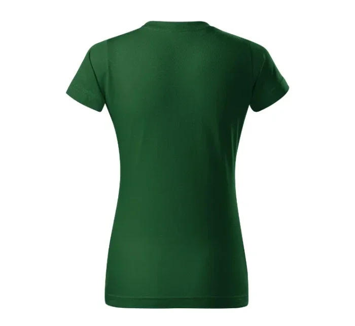 Basic tričko dámské lahvově zelená Basic tričko dámské lahvově zelená