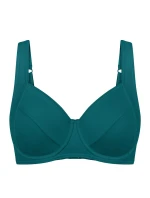 Dámska plavková podprsenka Summer Mix & Match W 01 sd 00RA dark green - Triumph