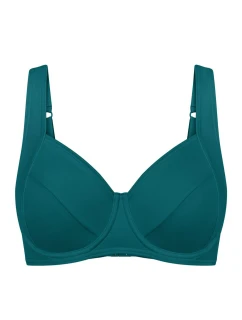 Dámska plavková podprsenka Summer Mix & Match W 01 sd 00RA dark green - Triumph