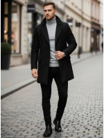 Pánský černý kabát Dstreet model 21963888 - FashionStreet