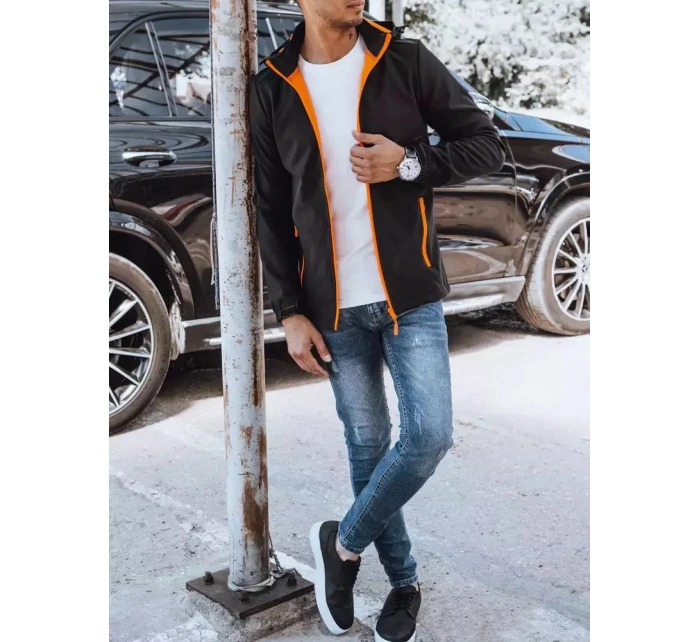 Pánská softshellová bunda černá Dstreet model 21965416 - FashionStreet Pánská softshellová bunda černá Dstreet model 21965416 - FashionStreet