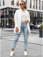Dámska prešívaná bunda ARANA ecru FashionStreet TY3616
