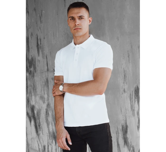 Pánská bílá polokošile model 21977426 - Dstreet