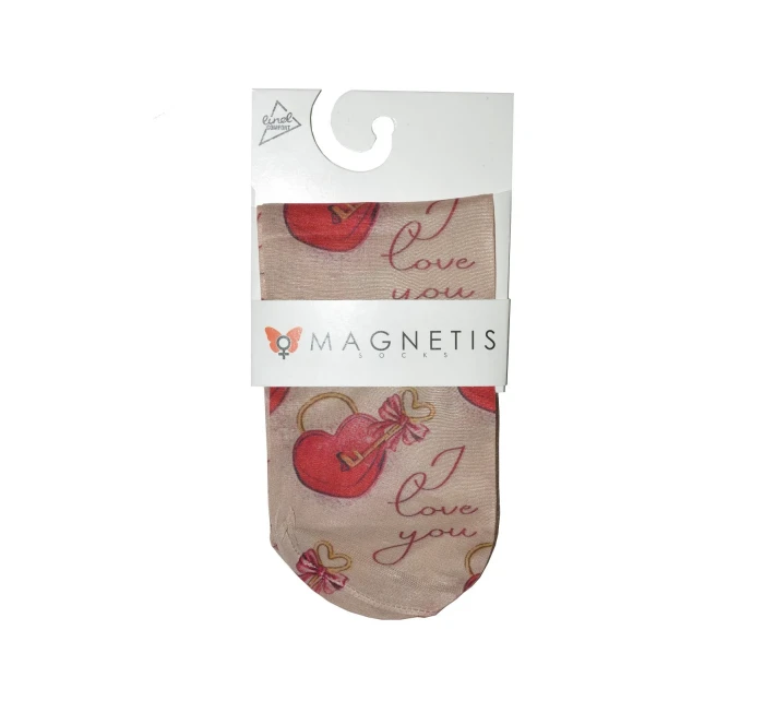 Dámske vzorované ponožky Magnetism lycra 20 den