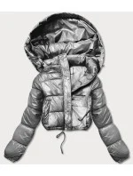 KRÓTKA KURTKA PUCHOWA CROP model 21243936 - HONEY WINTER KRÓTKA KURTKA PUCHOWA CROP model 21243936 - HONEY WINTER