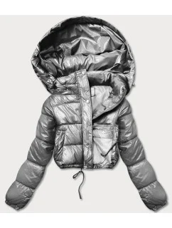 KRÓTKA KURTKA PUCHOWA CROP model 21243936 - HONEY WINTER