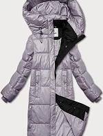 Dámska zimná bunda s kapucňou Glakate heather (LU-238001#)