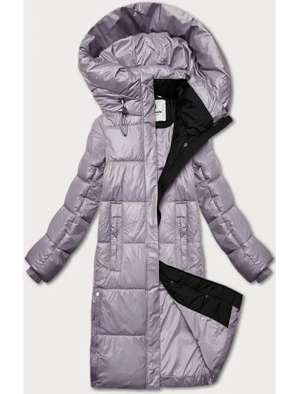 Dámska zimná bunda s kapucňou Glakate heather (LU-238001#)