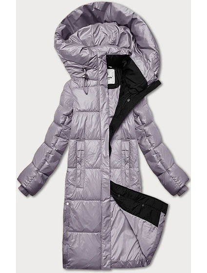 Dámska zimná bunda s kapucňou Glakate heather (LU-238001#) Dámska zimná bunda s kapucňou Glakate heather (LU-238001#)
