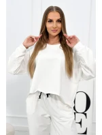 Set 2dílná mikina + kalhoty ecru Set 2dílná mikina + kalhoty ecru