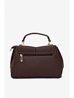 Dámská kabelka z imitace kůže čokoládová model 22221043 - Flora&Co Dámská kabelka z imitace kůže čokoládová model 22221043 - Flora&Co