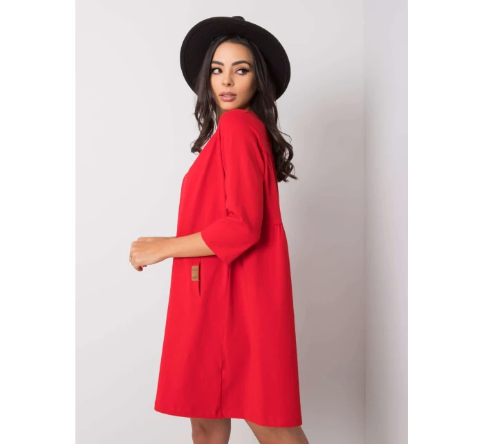 Šaty RV SK 6274.36P červená Šaty RV SK 6274.36P červená