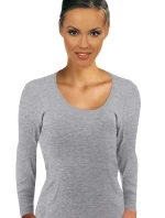 Dámska košieľka Emili šedá plus - EMILI