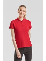 Fruit of the Loom Lady-Fit Premium Polo Dámske piqué polo 16.3030 tmavomodrá Fruit of the Loom Lady-Fit Premium Polo Dámske piqué polo 16.3030 tmavomodrá