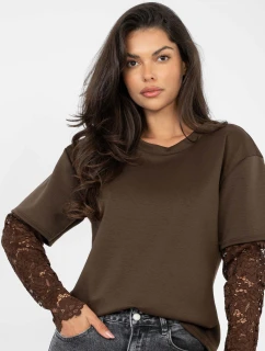 Blúzka IT BZ 22128.27 tmavohnedá