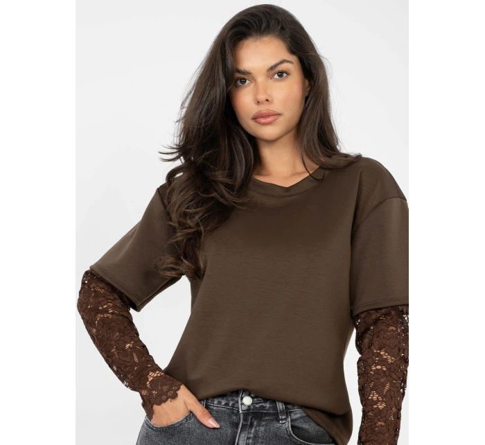 Blúzka IT BZ 22128.27 tmavohnedá