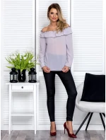 Blúzka MI BZ 17322.17 sivá