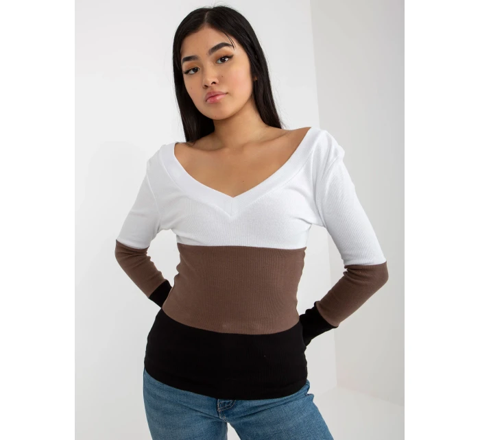 Halenka RV BZ model 17987247 bílá a černá - FPrice