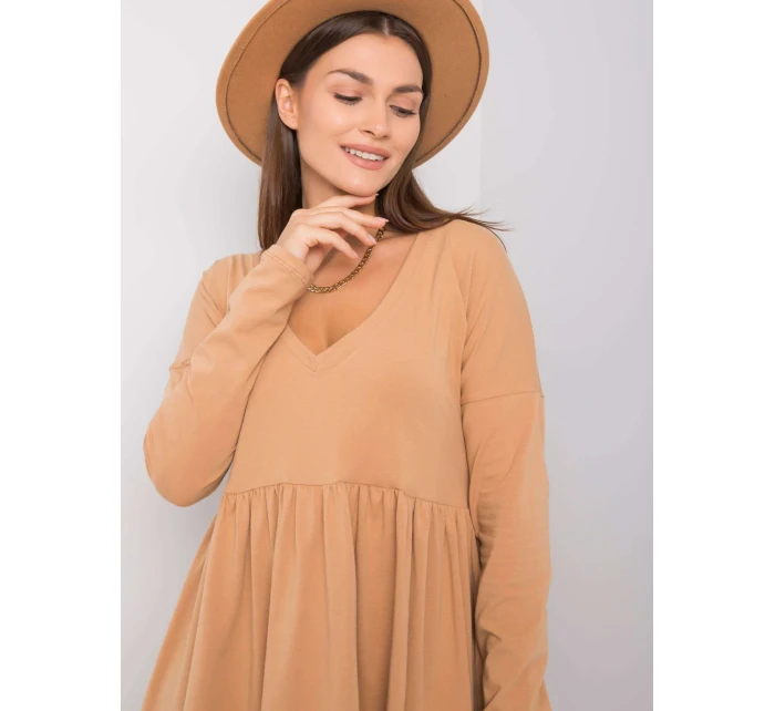 Šaty RV SK 6008.19X ťava