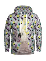 Aloha From Deer Crazy Parrot Hoodie HK AFD030 White