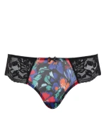 Dámske brazílske nohavičky 10942 Black Mixed Colors - Panache Dámske brazílske nohavičky 10942 Black Mixed Colors - Panache