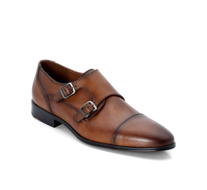 Lloyd Mailand hnedé pánske kožené poltopánky 10-137-02