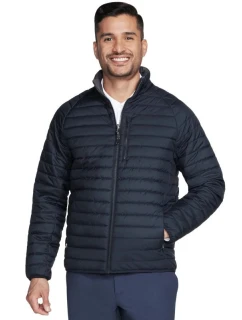 Skechers GO Shield Výšková obojstranná bunda JA139-BLK Black M