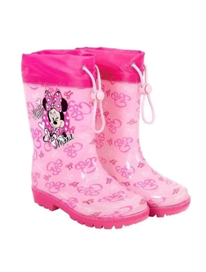 Perletti Minnie Mouse detské čižmy do dažďa pre dievčatá