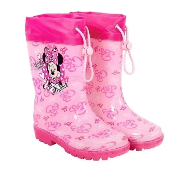 Perletti Minnie Mouse detské čižmy do dažďa pre dievčatá