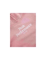 Dětská mikina PEAK PERFORMANCE Jr Original Small Logo Hood, růžová