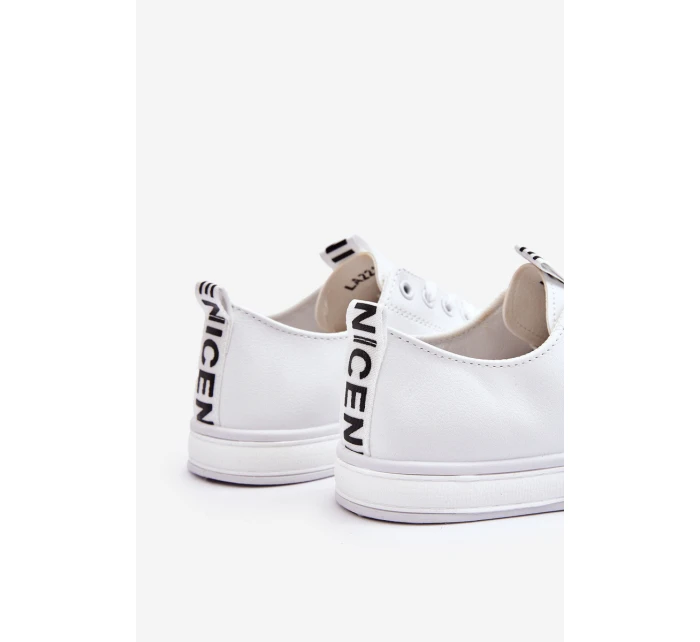 Trampki Damskie Klasyczne Białe Ville