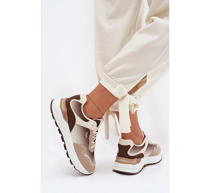 Dámské tenisky na platformě Hnědé model 22099924 - Boto