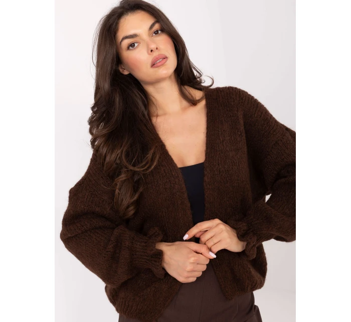 Jumper MI SW 0904.82 tmavohnedý Jumper MI SW 0904.82 tmavohnedý