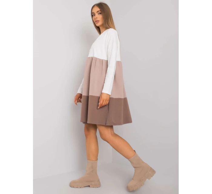 Šaty RV SK 7188.83P hnedá