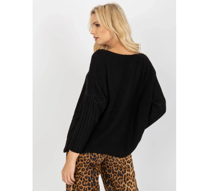 Dámsky sveter TW SW BI M903 33X čierny Dámsky sveter TW SW BI M903 33X čierny