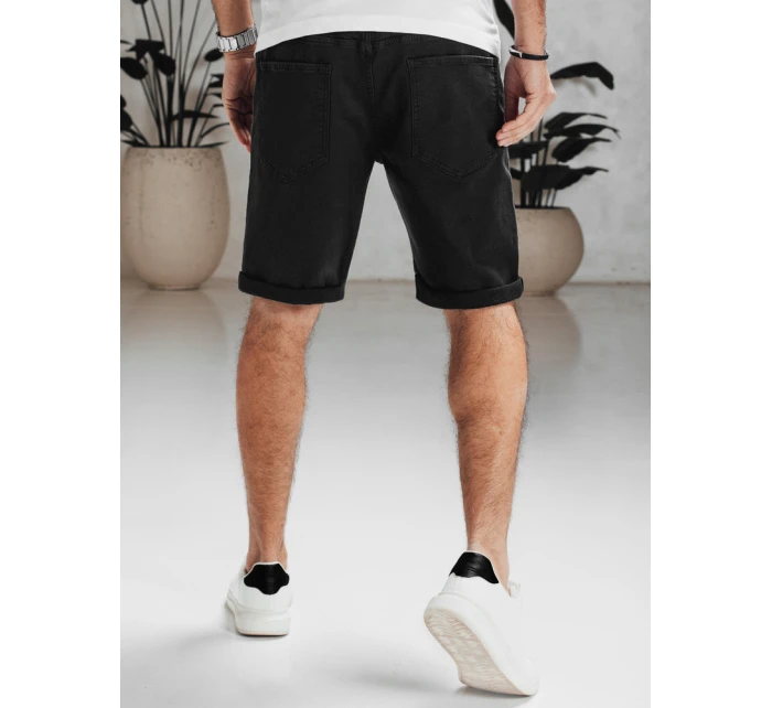 Pánské džínové šortky černé Dstreet model 21989825 - FashionStreet