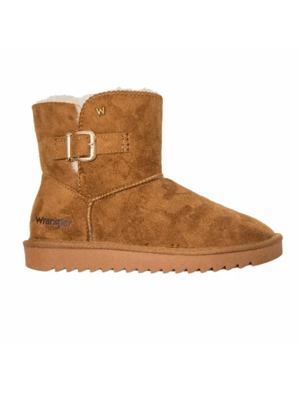 Wrangler Elsa Platform MID dámske snehové topánky zateplené zimné topánky s kožušinou čierne (20243077.37B) dámske Wrangler Elsa Platform MID dámske snehové topánky zateplené zimné topánky s kožušinou čierne (20243077.37B) dámske