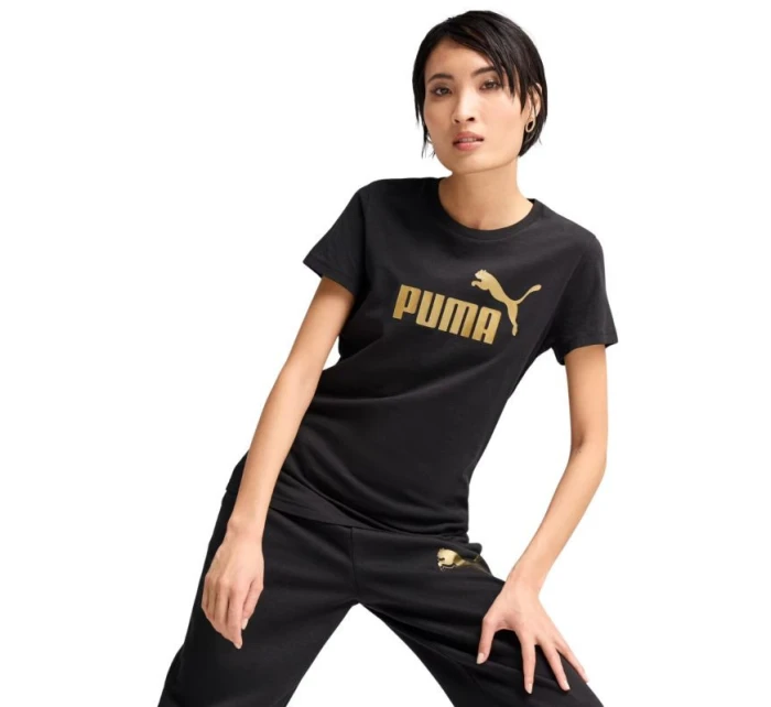 Puma Ess Metallic No.1 Logo T-Shirt W 631536 51 Puma Ess Metallic No.1 Logo T-Shirt W 631536 51