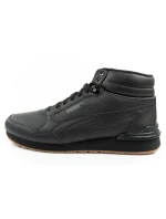 Puma ST Runner v4 Mid sportovní boty pánské kotníkové tenisky černé Puma ST Runner v4 Mid sportovní boty pánské kotníkové tenisky černé