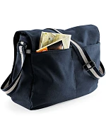 QD 610 Vintage taška s klopou model 22554774 vintage oxford navy - Quadra