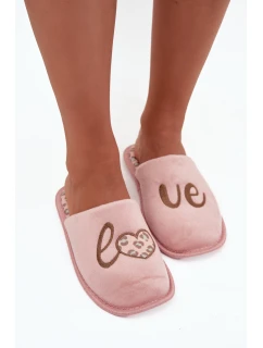 Kapcie Damskie LOVE Vinceza 19960 Różowe