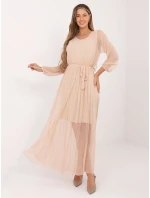 Šaty IT SK 21807.22 béžové Šaty IT SK 21807.22 béžové