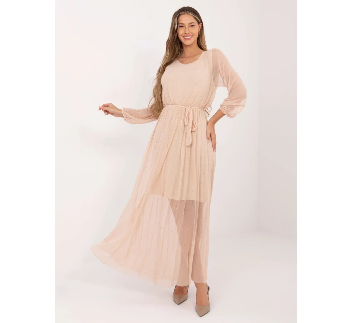 Šaty IT SK 21807.22 béžové Šaty IT SK 21807.22 béžové