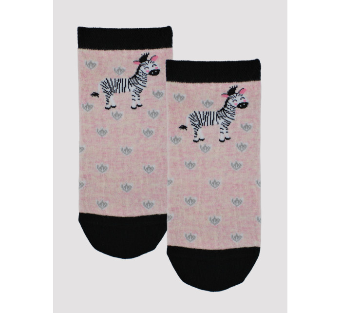 NOVITI Ponožky ST024-G-03 Pink