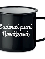 Personalizovaný retro plechový pohár – budúca nevesta
