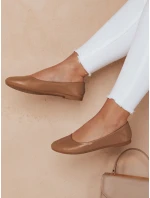 Dámske baleríny FRLINE khaki FashionStreet ZY0669