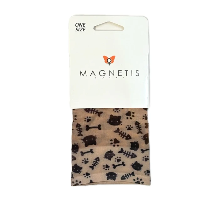 Dámske vzorované ponožky Magnetism lycra 20 den